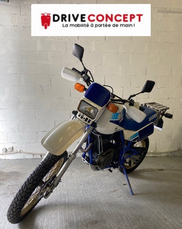 Moto trial Suzuki 600 DR 