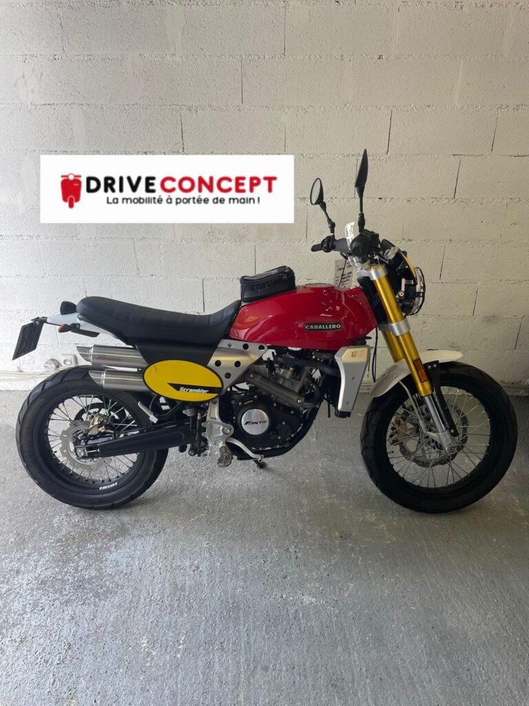 Moto Fantic Caballero 125 cc , de chez Drive Concept 