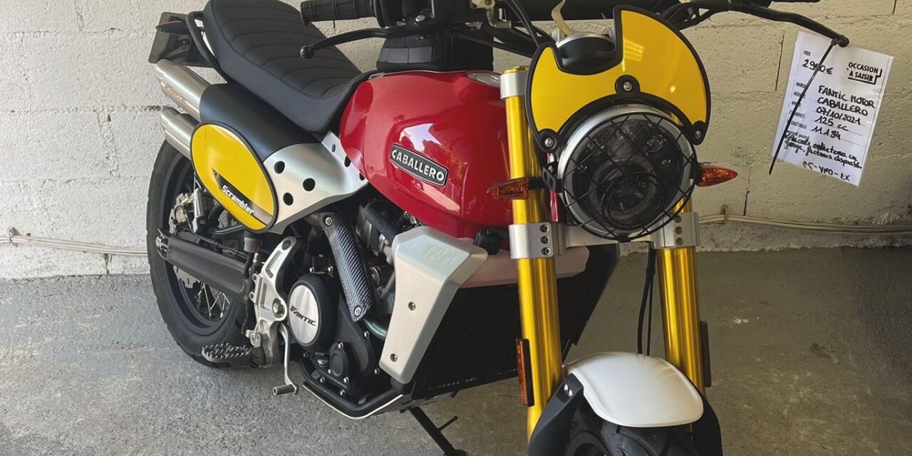 Moto Fantic Caballero 125 cc / 2 950 €