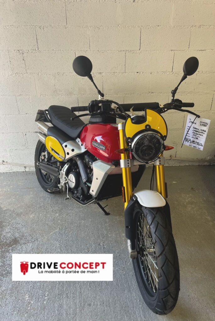 Moto Fantic Caballero 125 cc , de chez Drive Concept 